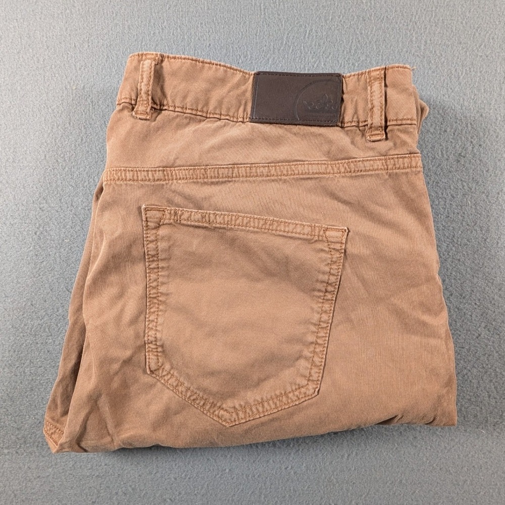 Peter Millar Crown Crafted Mens Size 38x34 Tan Highland Five-Pocket